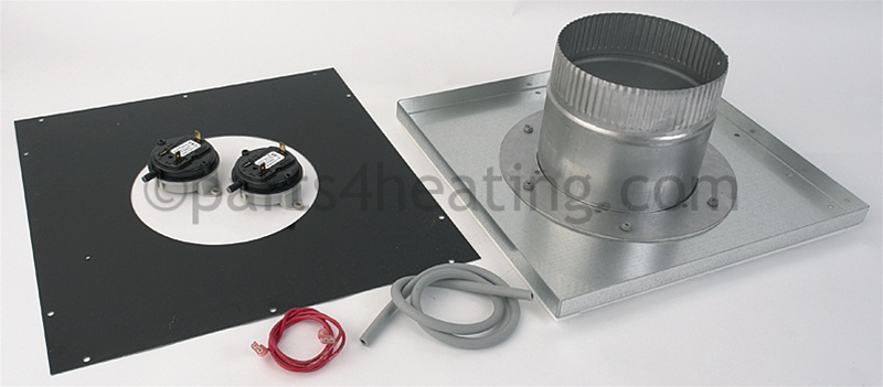 Indoor Vent Adapter Kit, Negative-Pressure (Vertical)