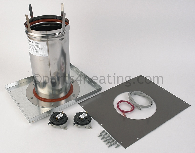 NLA - Indoor Vent Adapter Kit, Positive-Pressure (Horizontal)