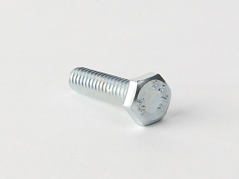 SCREW 1/4-20X1&quot;HEX HD ZN PLATE