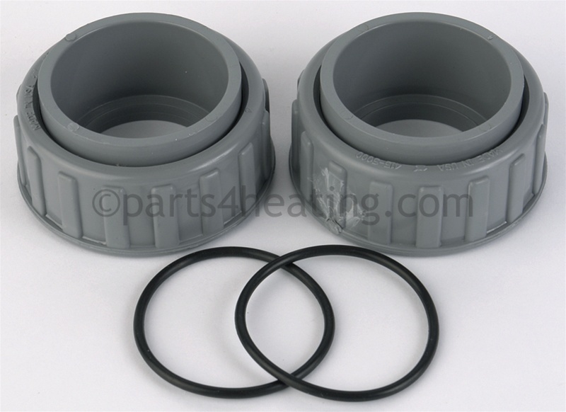 2" CPVC Connector &amp; Nut (2)