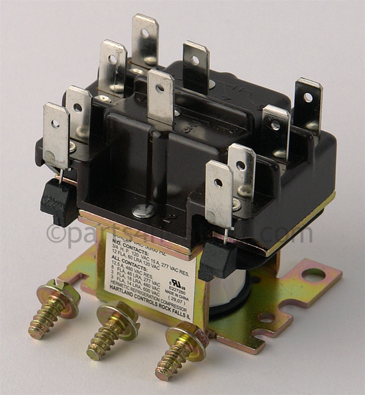Relay DPST 24V NO