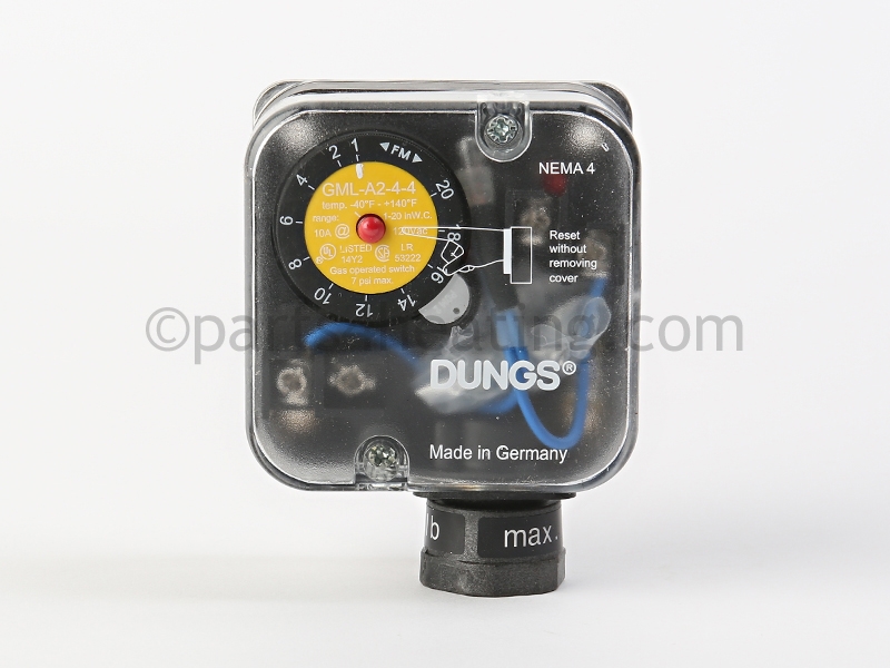 Switch Low Gas Pressure (Optional)