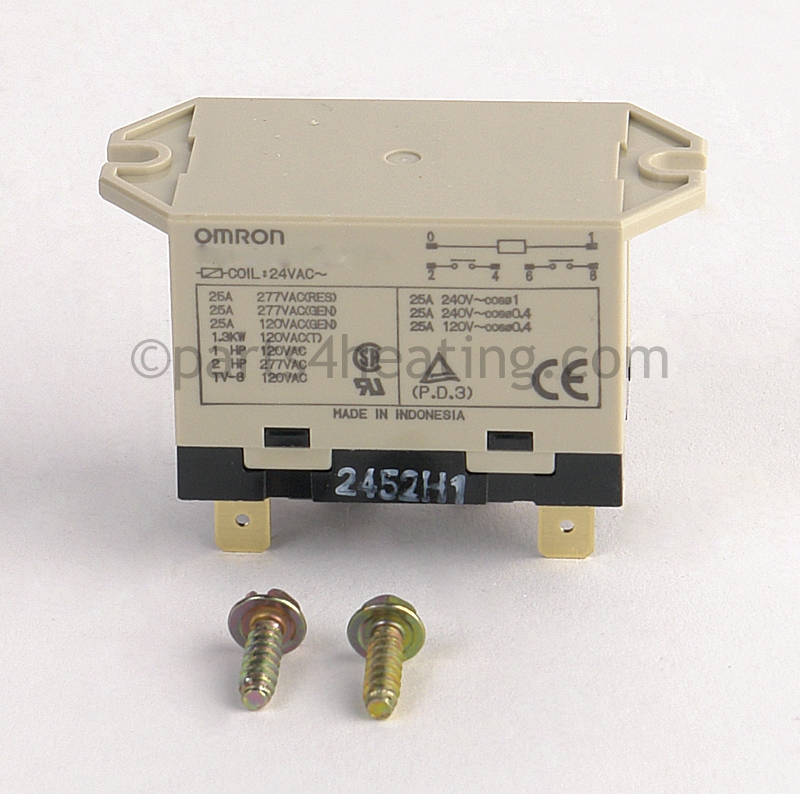 Relay DPST 24 VAC