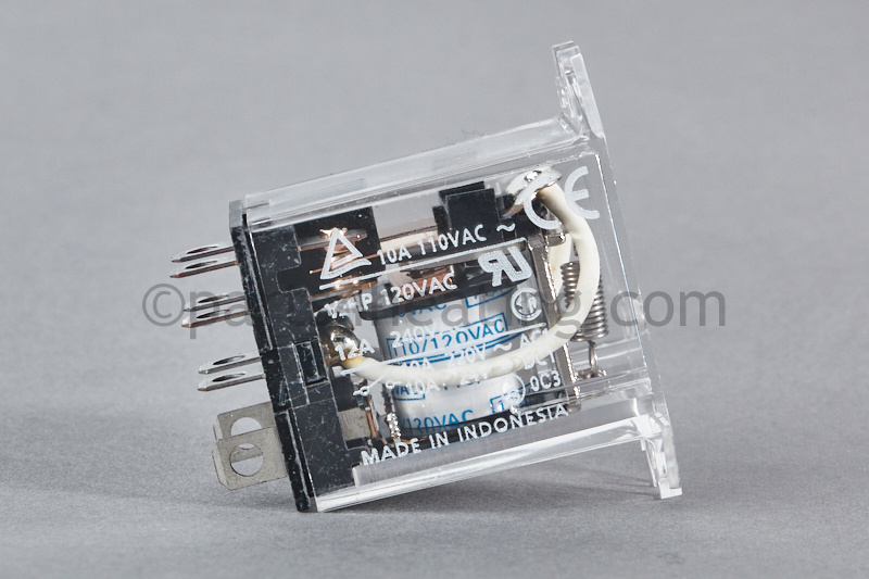 Relay DPDT 110/120V NO/NC