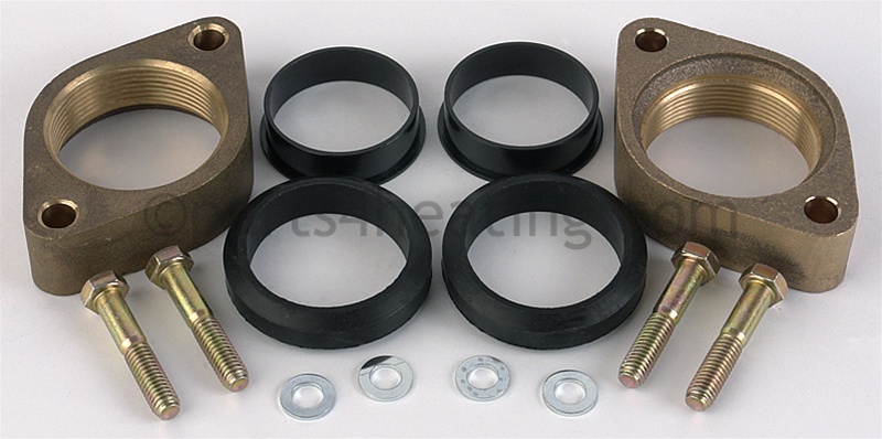Flange and Gasket Kit, Bronze