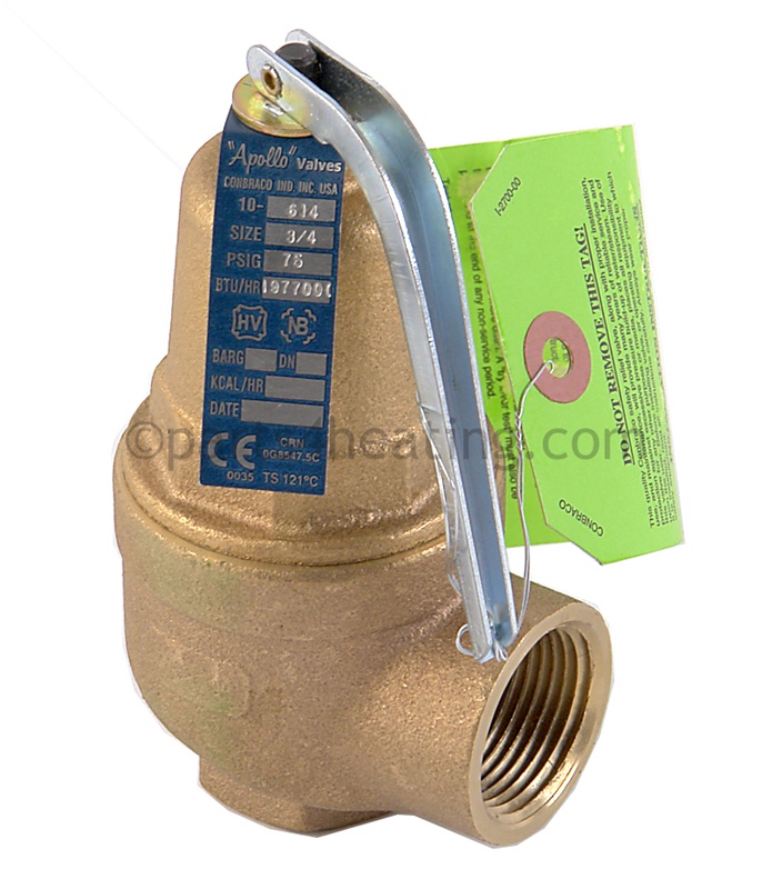 PRV, 3/4 X 1", 75 PSI