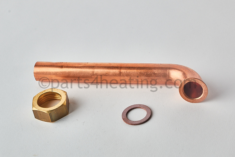 Curved 3/4 in. Copper Pipe