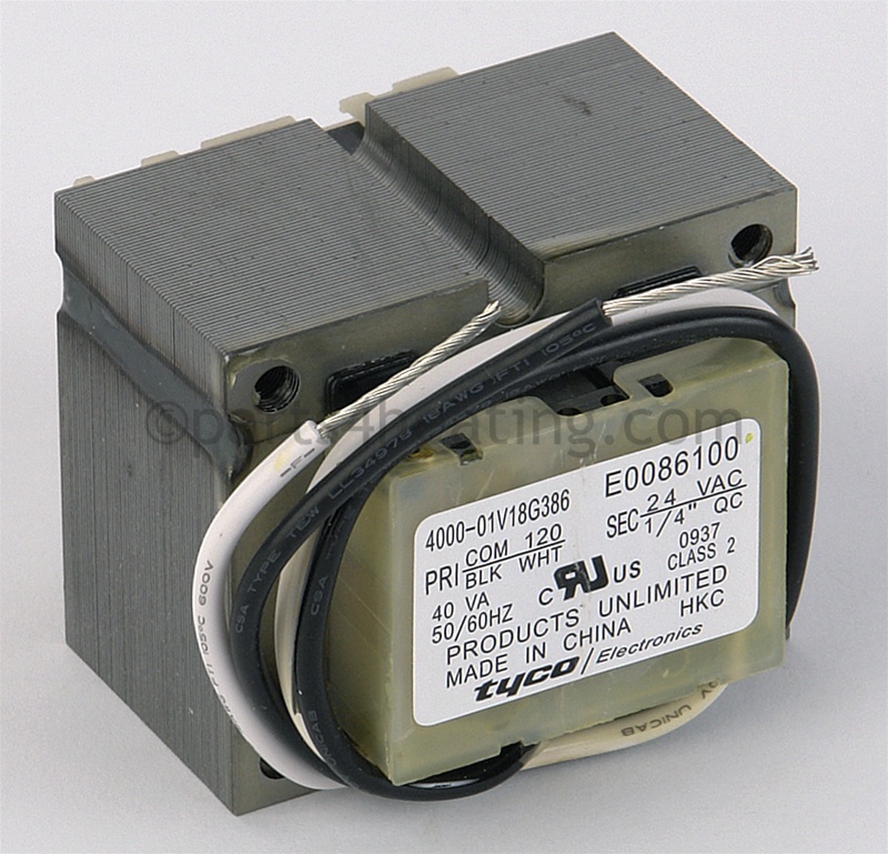 TRANSFORMER,40VA, 115/24V