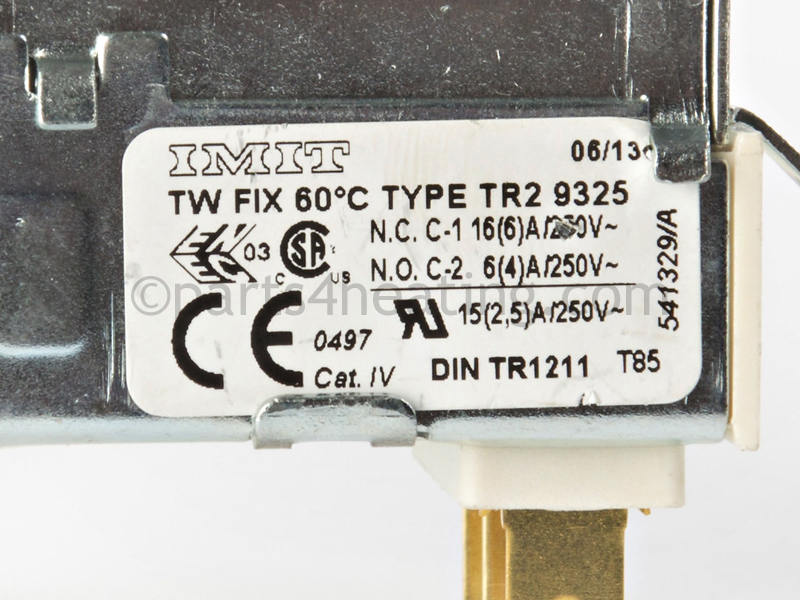 Domestic hot water priority thermostat