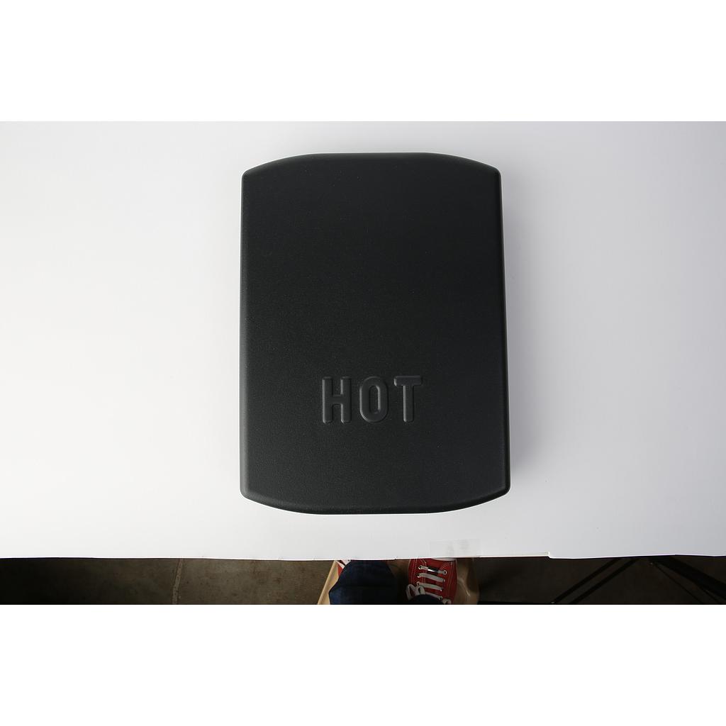 "Pagoda" Top Plastic Cool Dark Gray