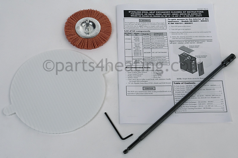 HEAT EXCHANGER CLEANING KIT, KBN081-106