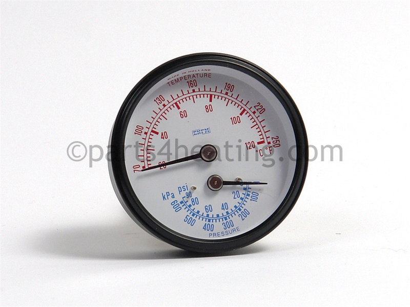GAUGE,TEMP/PRESS,70-320F