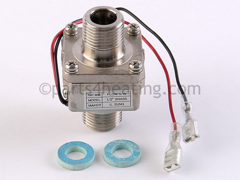 Flow Switch (Brass, Nickel-Plated)