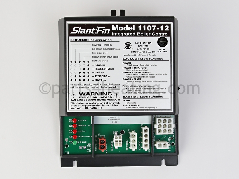 VSPH BLR CNTL UT 1107-12