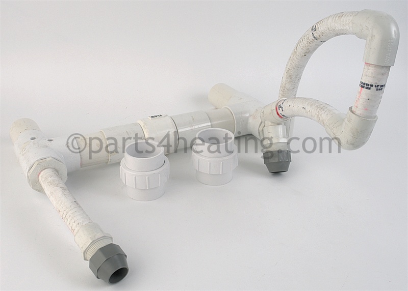 Manifold, water bypass w/hartford loop