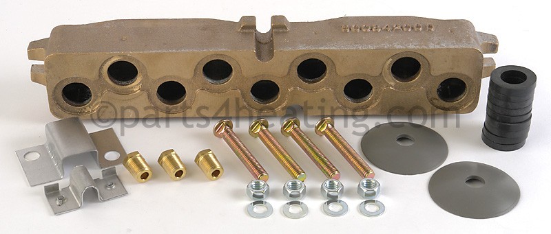 NLA - Return Header, Bronze (Includes set of 9 gaskets)