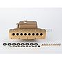 Inlet/Outlet Header Assy, Bronze, 2 in.